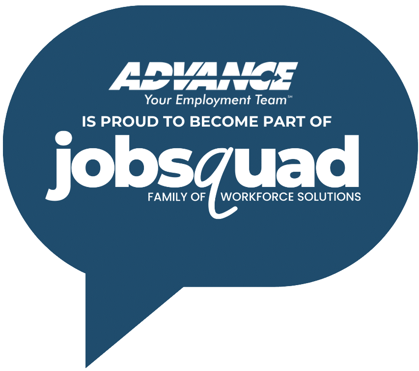 Advance is Part of Jobsquad logo